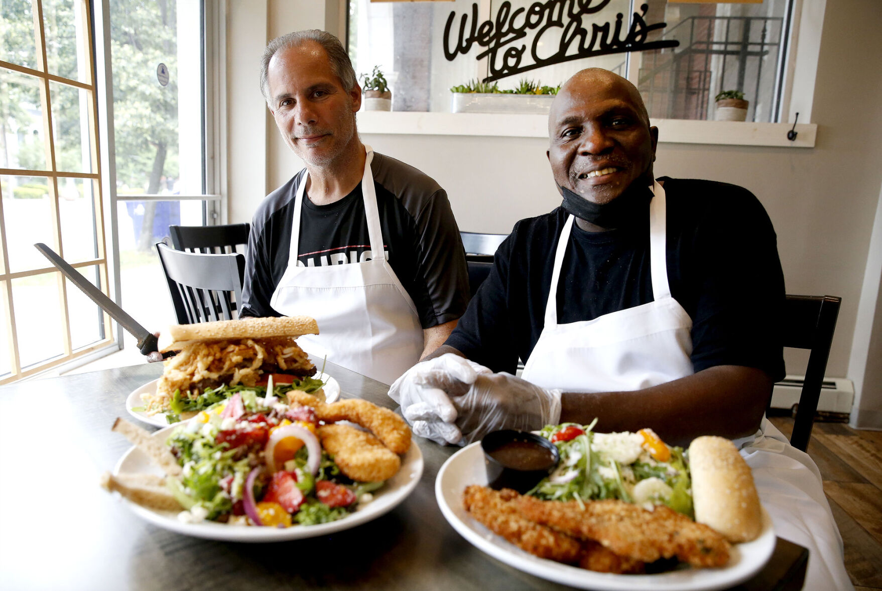 Owner and head grill chef at Chris' NY Sandwich Co.